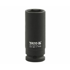 YATO Hatszögletű dugókulcs 1 mély 27 mm CrMo kép