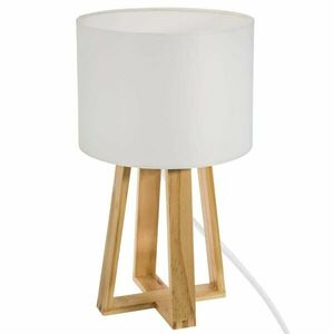 Asztali lámpa 34, 5cm, natúr fa - SANDY - Butopêa kép