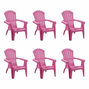 Ramla Kerti szék Rózsaszín - 6db kép