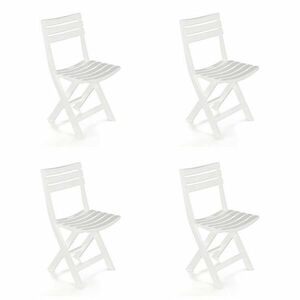 Simon összecsukható szék Fehér kép