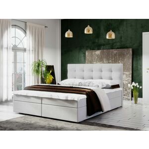 Fado II Boxspring ágy matraccal 140x200 (Bonell) fehér kép