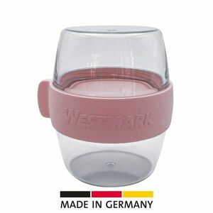 Westmark MINI kétrészes uzsonnás doboz, 400 ml, rózsaszín kép