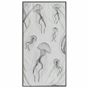 DecoKing Jellyfish strandtörölköző, 90 x 180 cm kép