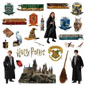 Harry Potter Roxfort öntapadós dekoráció, 30 x 30cm kép