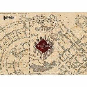 Harry Potter Marauders térkép tányéralátét, 42 x 30 cm kép