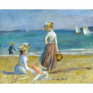 Auguste Renoir - Figures on the Beach másolat, 50 x 40 cm kép