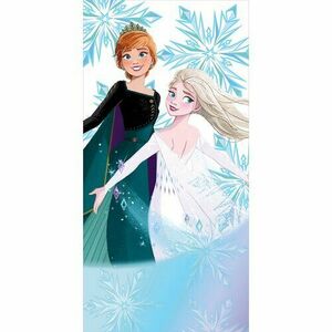 Jégvarázs Anna és Elsa hercegnők gyerek törölköző, 70 x 140 cm kép