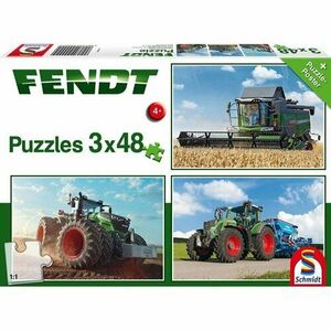Schmidt Puzzle Fendt traktorok, 144 részes kép
