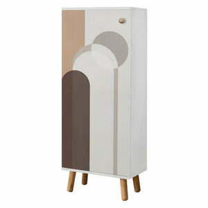 Fehér szekrény 50x135 cm Vegas – Kalune Design kép