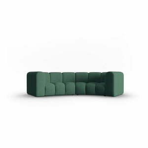 Zöld kanapé 322 cm Lupine – Micadoni Home kép