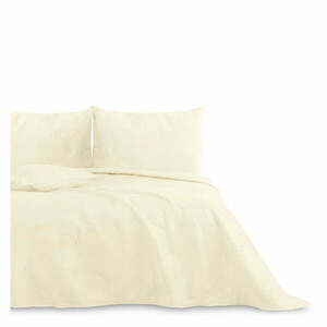 Krémszínű ágytakaró franciaágyra 200x220 cm Palsha – AmeliaHome kép