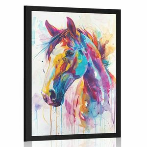 Plakát ló festmény utánzata kép