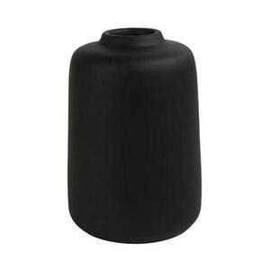 DEBBIE fekete kerámia váza 22 cm kép