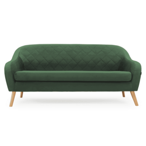 CORANTI VELVET zöld 3 személyes kanapé kép