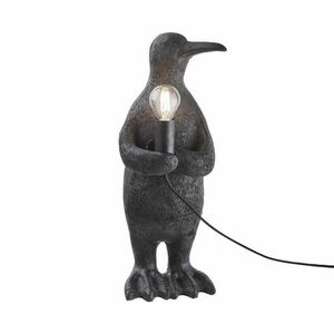 RINALDO pingvin formájú asztali lámpa, 41 cm kép