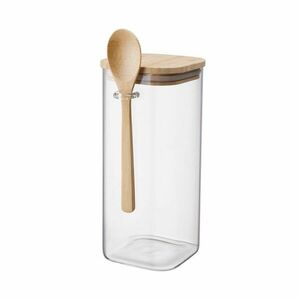 COMPOSITION tárolóedény üveg/bambusz, 1800ml kép