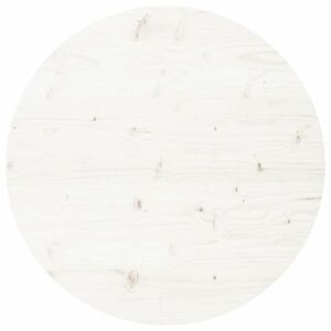 vidaXL fehér tömör fenyőfa kerek asztallap Ø90 x 3 cm kép