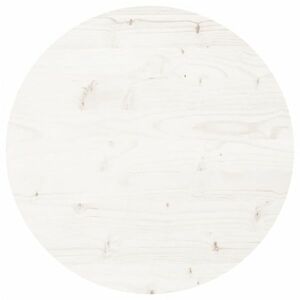 vidaXL fehér tömör fenyőfa kerek asztallap Ø50 x 3 cm kép