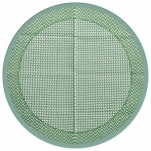 vidaXL zöld polipropilén kültéri szőnyeg Ø160 cm kép