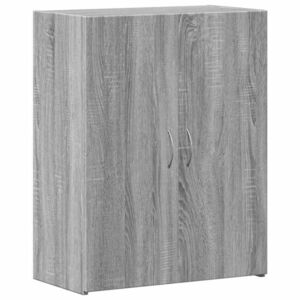 vidaXL szürke sonoma színű szerelt fa irattartó szekrény 60x32x77, 5 cm kép