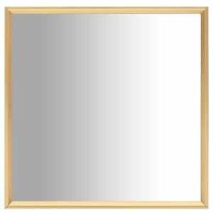 vidaXL aranyszínű tükör 40 x 40 cm kép
