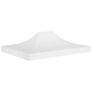 vidaXL fehér tető partisátorhoz 4, 5 x 3 m 270 g/m² kép