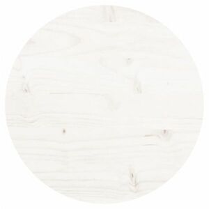 vidaXL fehér tömör fenyőfa kerek asztallap Ø30 x 3 cm kép