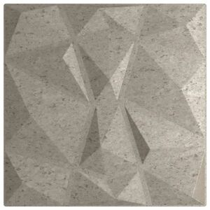 vidaXL 48 db betonszürke XPS gyémántmintás fali panel 50 x 50 cm 12 m² kép