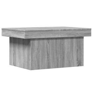 vidaXL szürke sonoma szerelt fa dohányzóasztal 100x55x40 cm kép