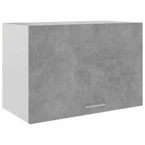 vidaXL betonszürke szerelt fa függő szekrény 60 x 31 x 40 cm kép