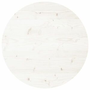 vidaXL fehér tömör fenyőfa kerek asztallap Ø60 x 3 cm kép