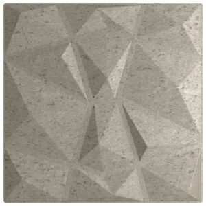 vidaXL 24 db betonszürke XPS gyémántmintás fali panel 50 x 50 cm 6 m² kép