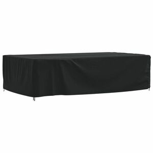 vidaXL fekete 420D oxford szövet kerti bútorhuzat 315x180x74 cm kép