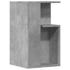 vidaXL betonszürke forgácslap kisasztal 35 x 35 x 60 cm kép