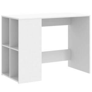 vidaXL fehér szerelt fa íróasztal 102 x 50 x 75 cm kép