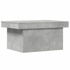 vidaXL betonszürke szerelt fa dohányzóasztal 100 x 55 x 40 cm kép