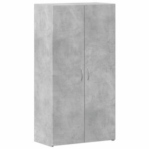 vidaXL betonszürke szerelt fa irattartó szekrény 60 x 32 x 115 cm kép