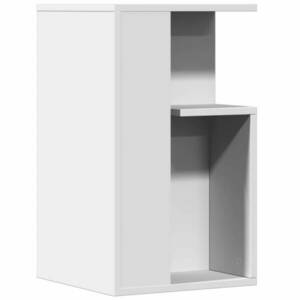 vidaXL fehér forgácslap kisasztal 35 x 35 x 60 cm kép