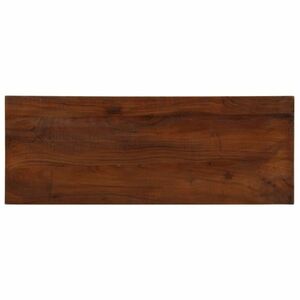 vidaXL tömör újrahasznosított fa téglalap alakú asztallap 80x40x2, 5 cm kép