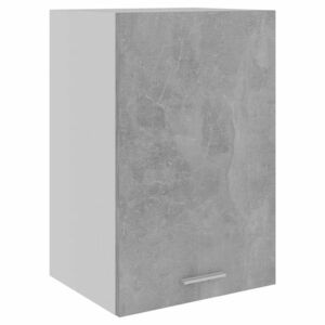 vidaXL betonszürke szerelt fa függő szekrény 39, 5 x 31 x 60 cm kép