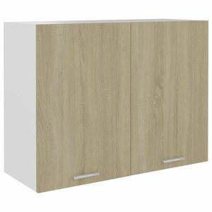 vidaXL sonoma-tölgy szerelt fa függő szekrény 80 x 31 x 60 cm kép