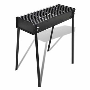 vidaXL BBQ Állvány Faszén Barbecue 75X28cm kép