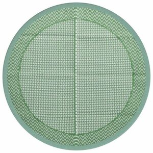 vidaXL zöld polipropilén kültéri szőnyeg Ø200 cm kép