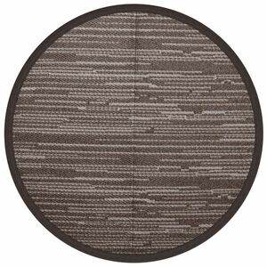 vidaXL barna polipropilén kültéri szőnyeg Ø160 cm kép