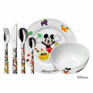 Mickey Mouse 6 darabos rozsdamentes, gyerek evőeszköz- és étkészlet - WMF kép