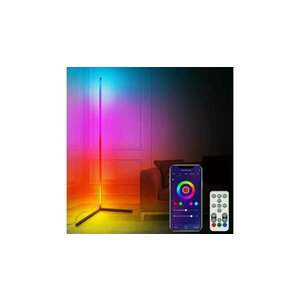 WiFi Okos RGB saroklámpa, állólámpa, hangulatfény - távirányítóval kép
