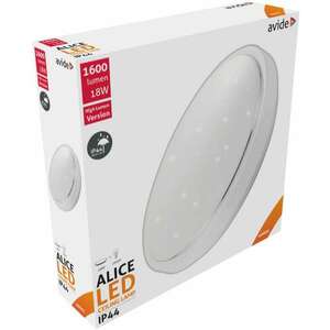 Avide LED Mennyezeti Lámpa IP44 Alice 18W 330*100mm NW 4000K kép