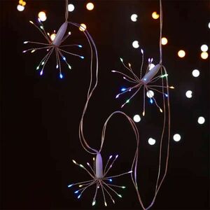 LED-es tűzijáték fényfüzér - 3 m, 200 LED - Színes kép