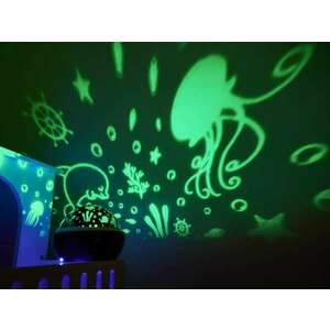 Star projektoros éjjeli lámpa + tengeri mélységek kép