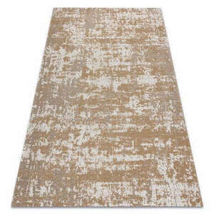 Fonott Sizal CASA Eco szőnyeg boho vintage 2809 krém / sárga, újrahasznosított szőnyeg 153x220 cm kép